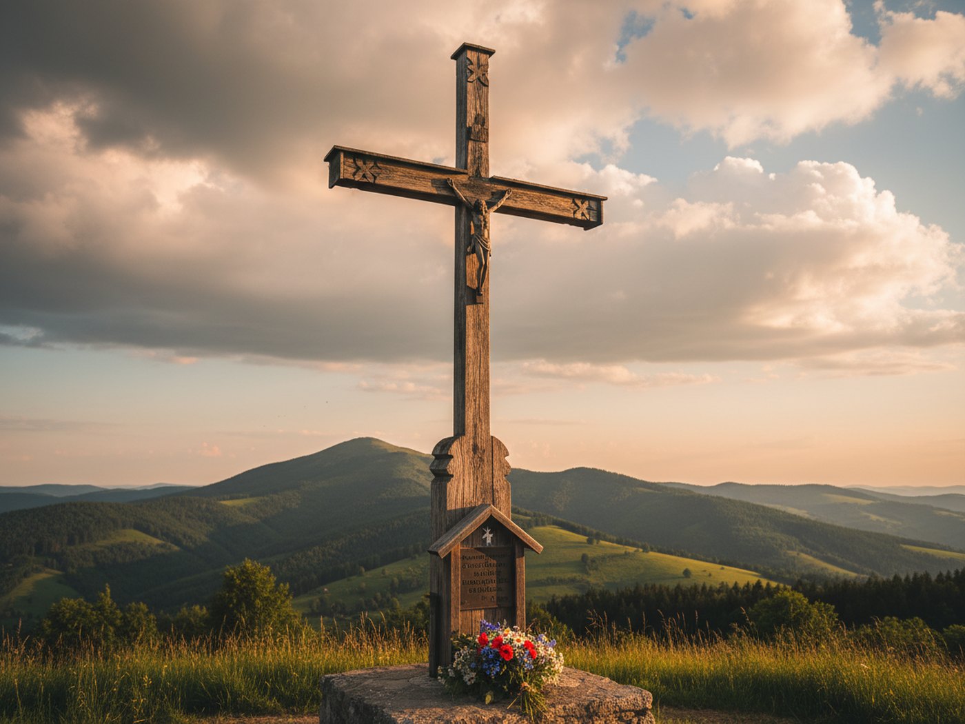 Łopień i Krzyż Papieski — Chyszówki